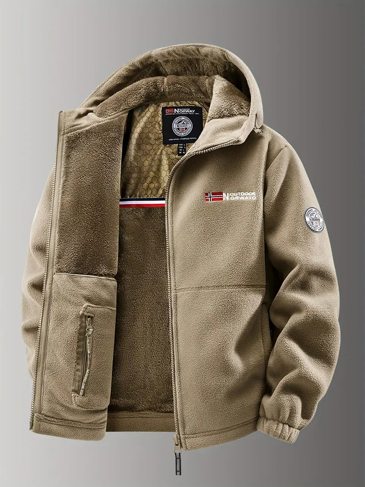 Magnus | Men's Insulated Hooded Zip Up Jacket