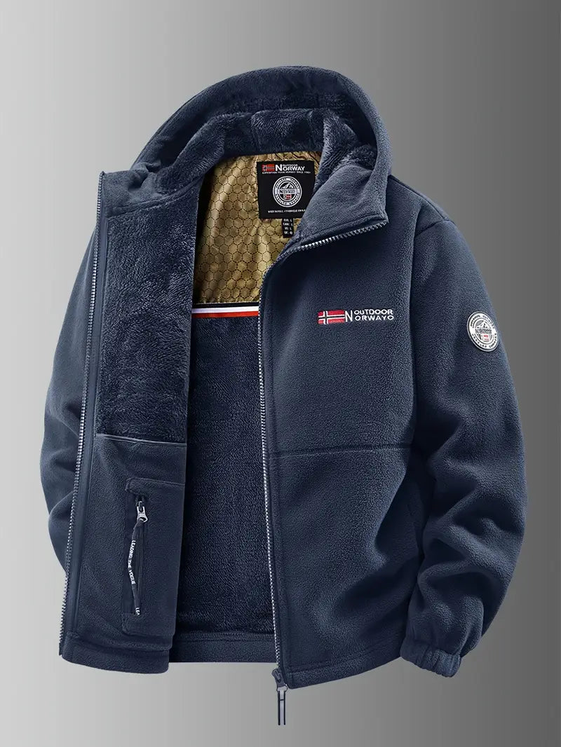 Magnus | Men's Insulated Hooded Zip Up Jacket