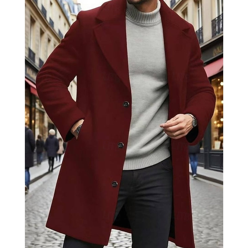 Callahan | Men's Long Overcoat for Winter