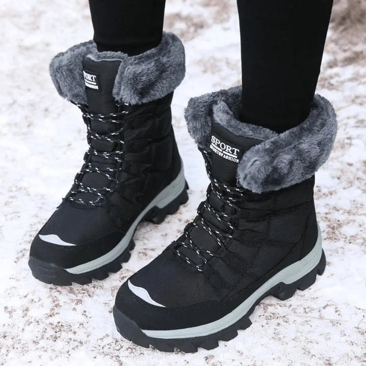 Nadia | Women's Waterproof Sport Snow Boots with Faux Fur Cuff