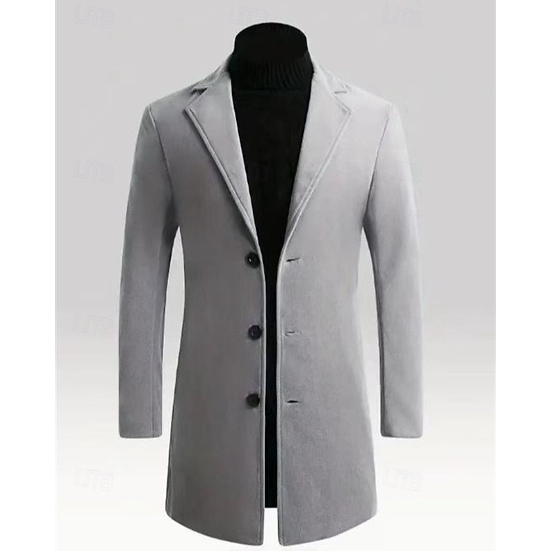 Callahan | Men's Long Overcoat for Winter